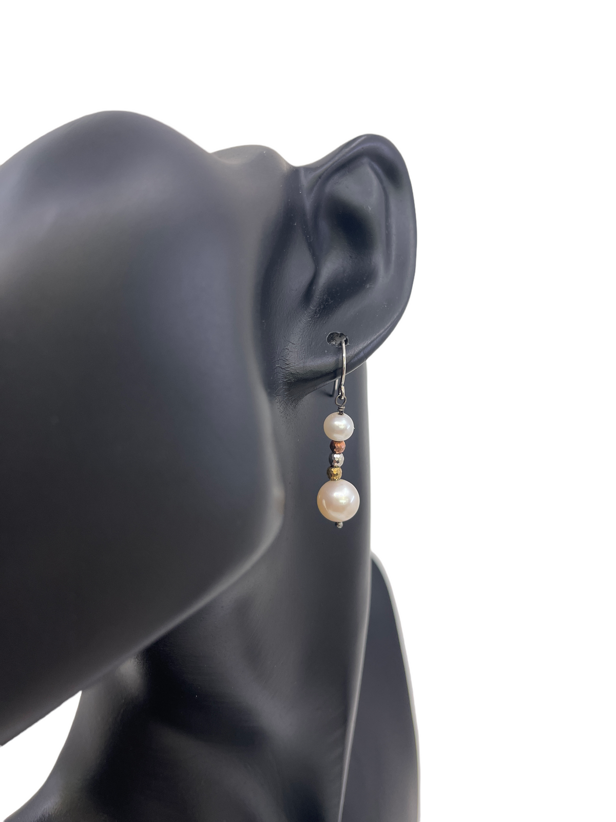 Sterling Silver Freshwater Pearl Dangle / Drop Earrings