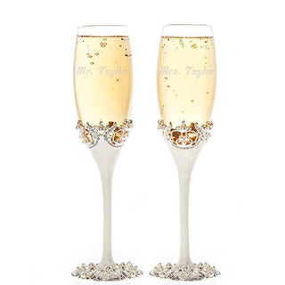 Flautas de epoxi blanco