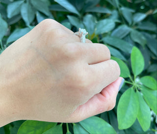 14K White Gold 1.84cttw Diamond Engagement Ring