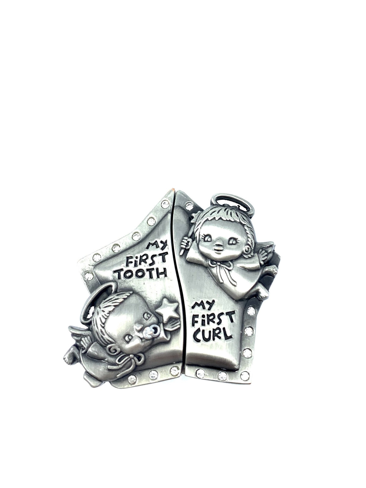 “My First Tooth &amp; My First Curl” Angel Star Box
