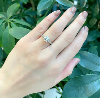 14K Gold 0.70-2.20cttw Lab Grown Diamond Engagement Ring