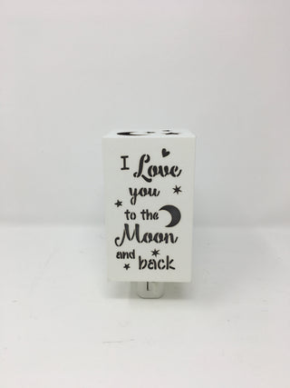 Luz nocturna LED - Luna y espalda