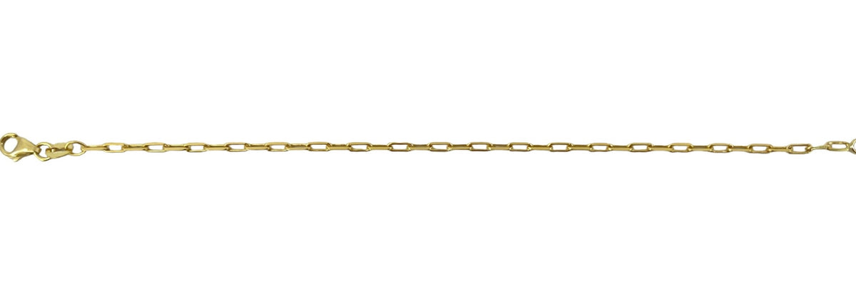 10K Yellow Gold Bracelet, 6.0-6.5&quot;