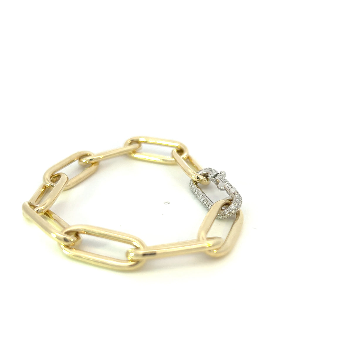 10K Yellow Gold 0.75cttw Diamond Bracelet