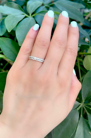 10K White  Gold 0.50cttw Diamond Ring / Band
