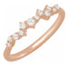 Oro rosa de 14 quilates.