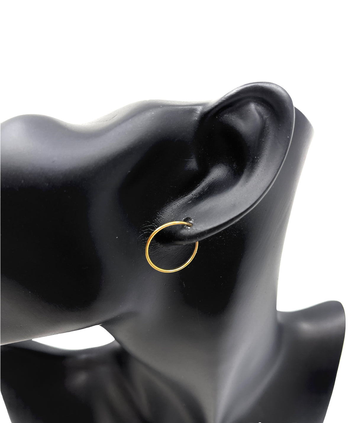 Tracking - 10K Yellow Gold Earrings Sleepers 17mm