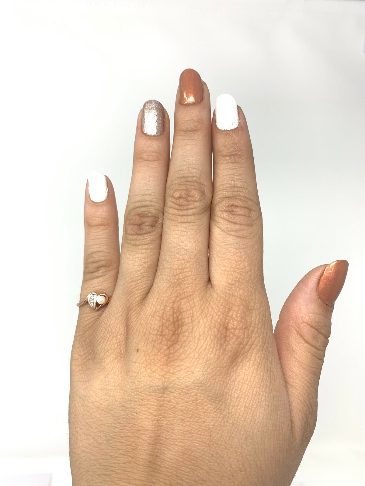 Pearl &amp; Diamond Ring