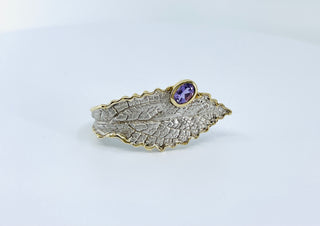 Anillo de Plata y Amatista