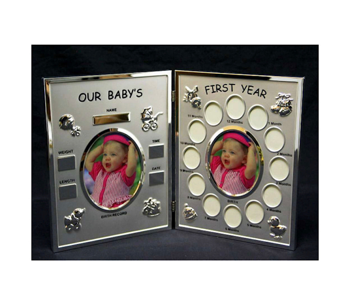 Our Baby’s First Year Photo Frame