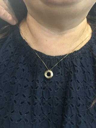 Colgante de diamantes