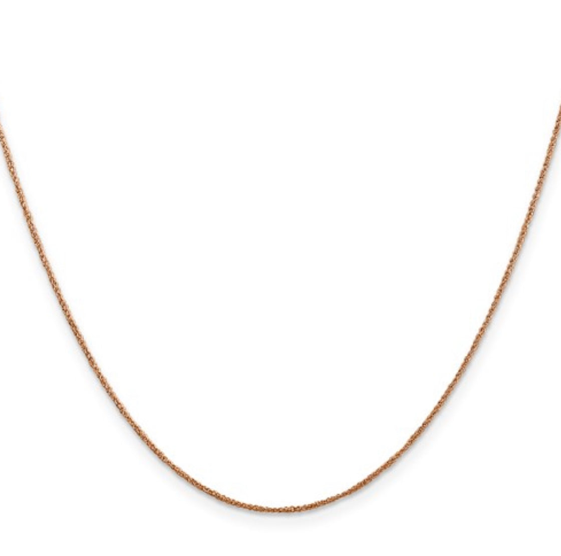 14K Rose Gold Ropa Chain - 1.1mm