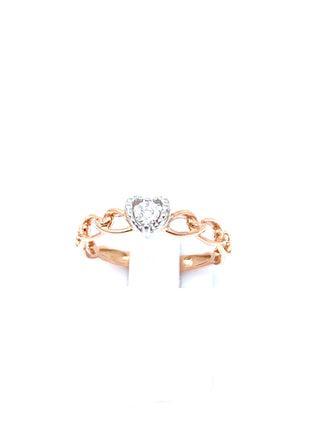 Heart Diamond Ring
