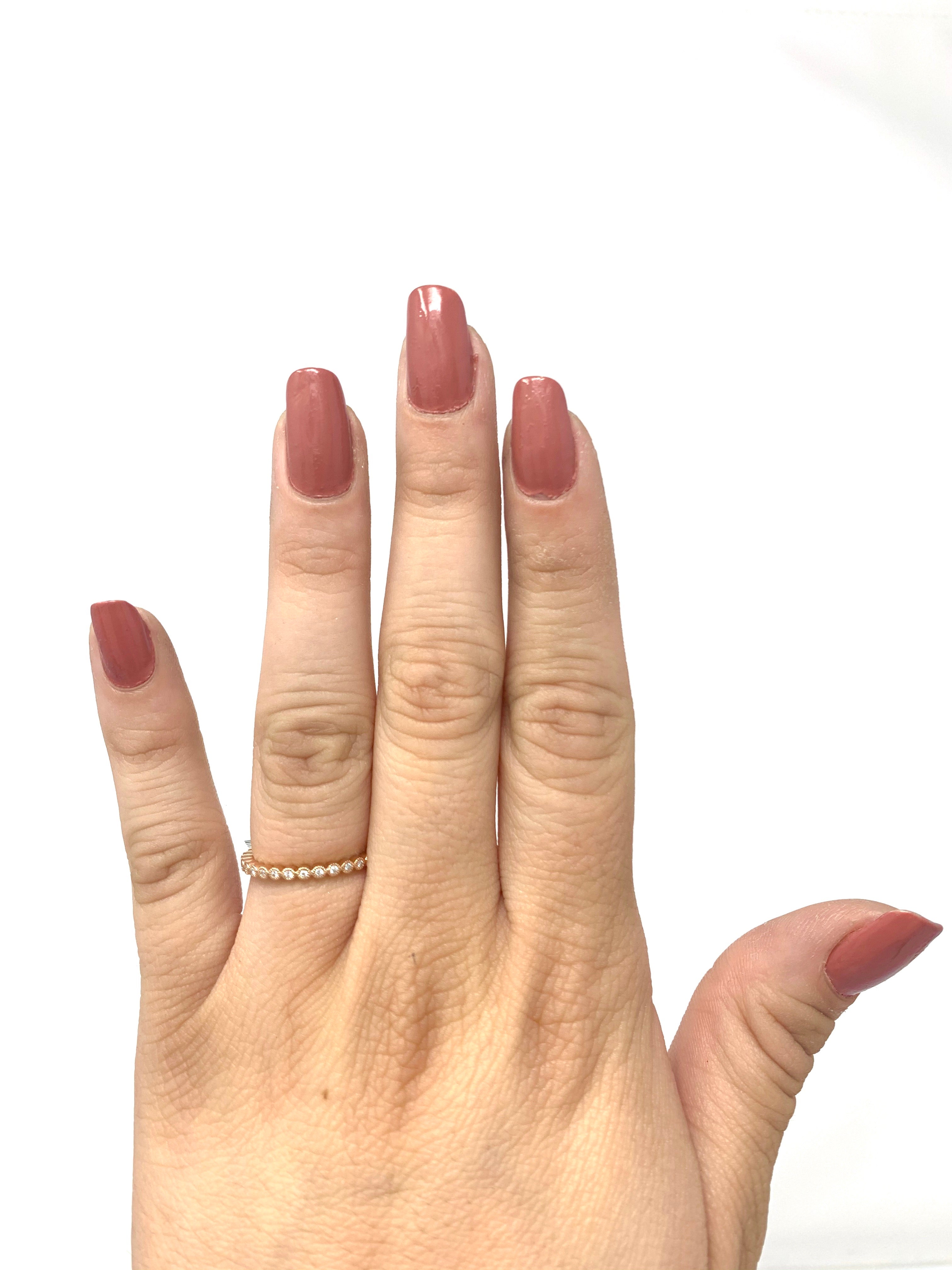 Rose Gold and Diamond Ring