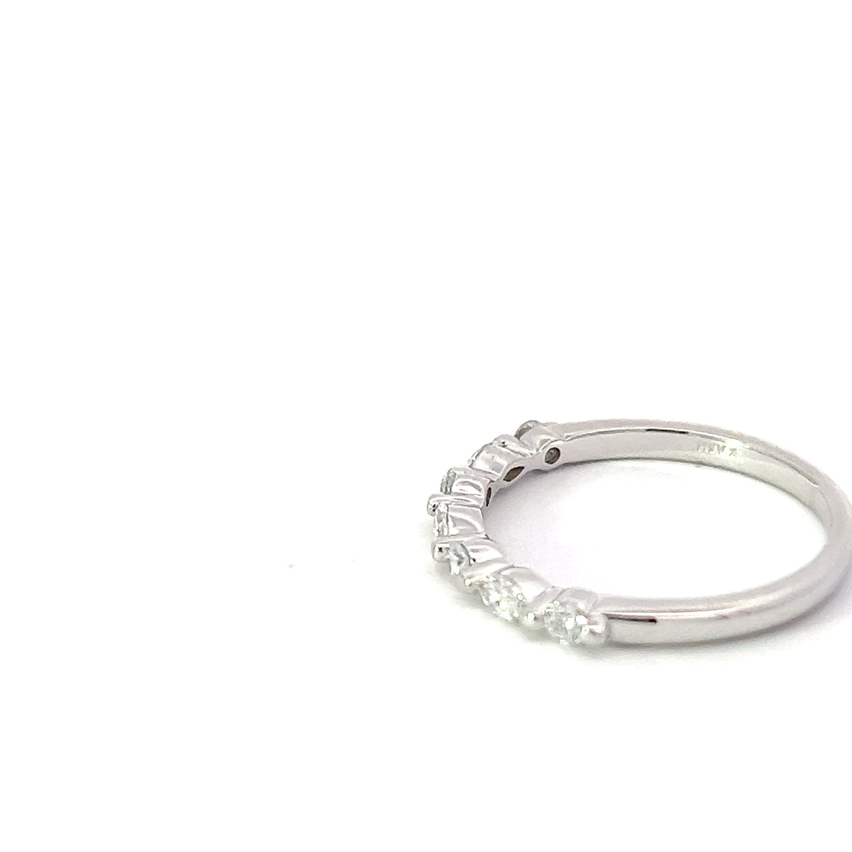 14K White Gold 0.40cttw Diamond Ring - size 6.5