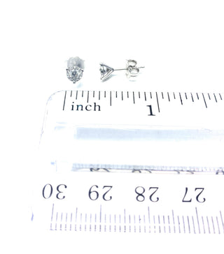 Pendientes con forma de estrella de diamantes