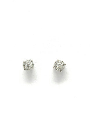 Pendientes de diamantes
