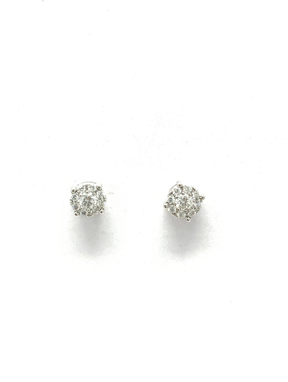 Pendientes de diamantes