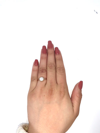 Opal and Diamond Ring