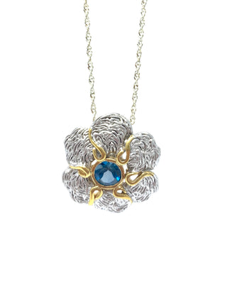 Blue Topaz Pendant