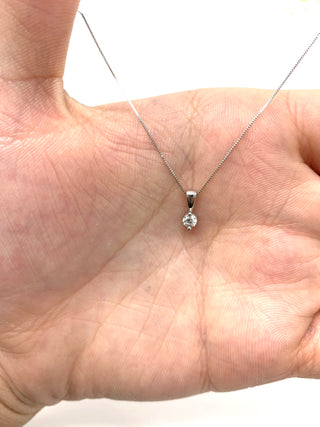 Colgante de diamantes