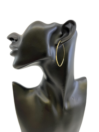 10K Yellow Gold 48mm Earrings