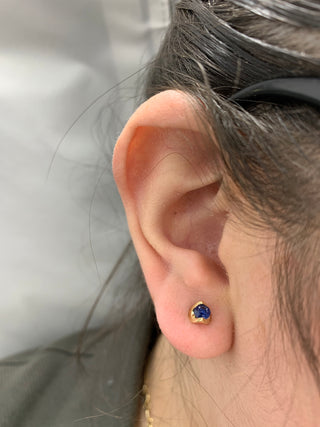 Pendientes Zafiro