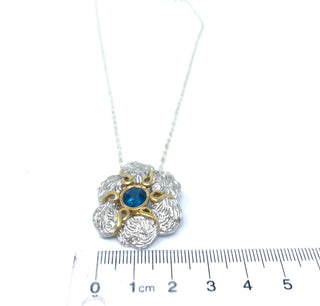 Blue Topaz Pendant