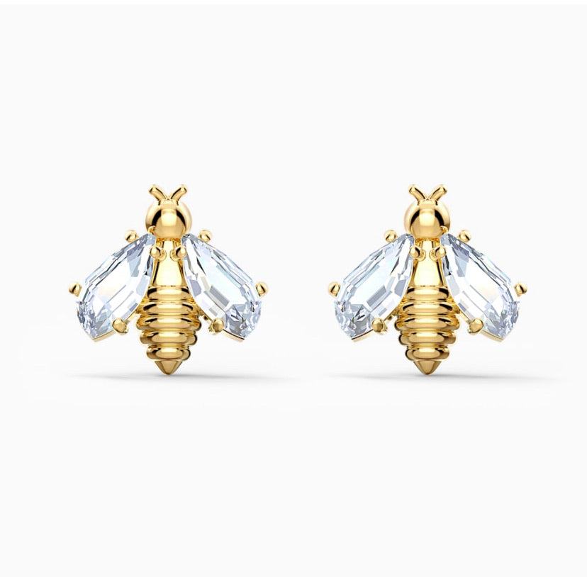 Swarovski Eternal Flower Bee Earrings 5518143 - Core