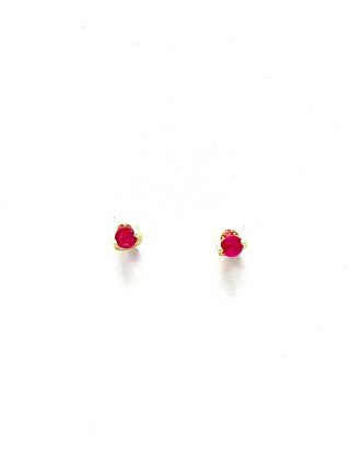 Pendientes Rubí