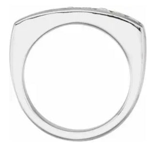 Anillo de diamantes cultivados en laboratorio de 1 3/4 CTW, amarillo de 14 quilates