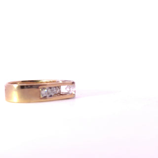 14K Yellow Gold 1.45cttw Canadian Diamond Engagement Ring