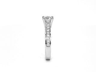 14K White Gold 1.84cttw Diamond Engagement Ring