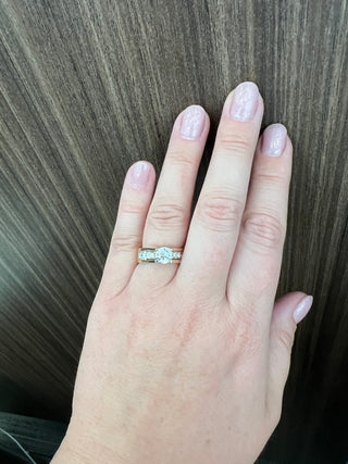 14K Yellow Gold 1.45cttw Canadian Diamond Engagement Ring