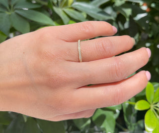 10K Yellow Gold 0.10cttw Diamond  Ring