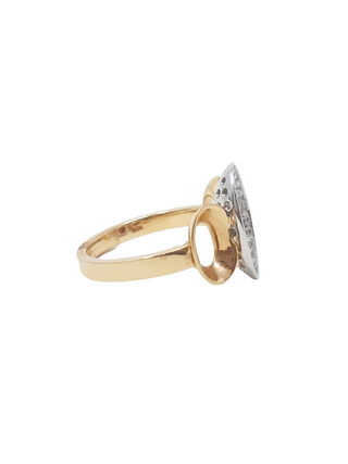 14K Rose Gold 0.31cttw Diamond Ring