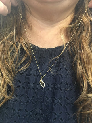 Colgante de diamantes