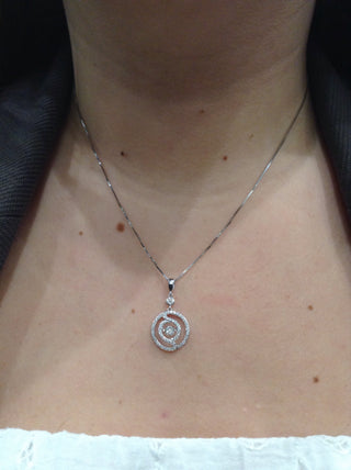 Colgante "Pulso" de diamantes
