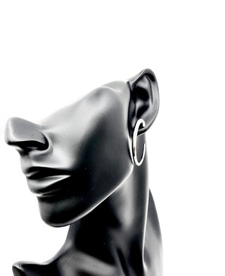 Sterling Silver Hoop Earrings 30mm