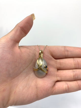 Colgante de zafiro