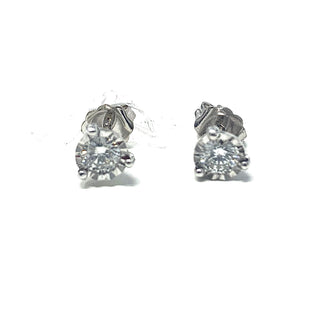 Pendientes con forma de estrella de diamantes