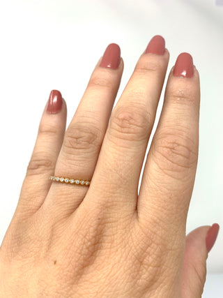 Rose Gold and Diamond Ring