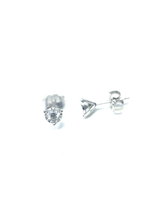 Pendientes con forma de estrella de diamantes