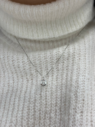 Colgante de diamantes