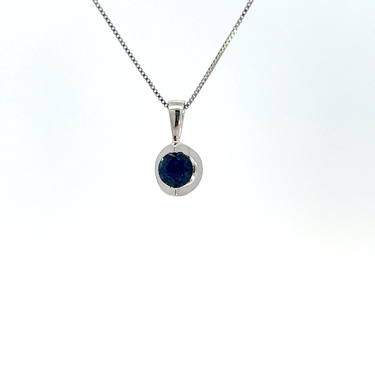 Genuine on sale sapphire pendant