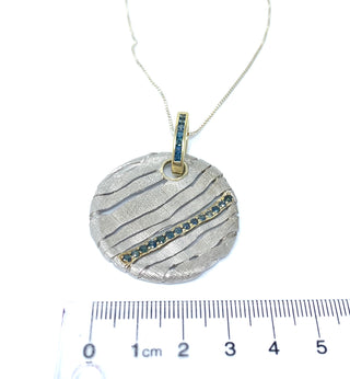 Colgante de zafiro