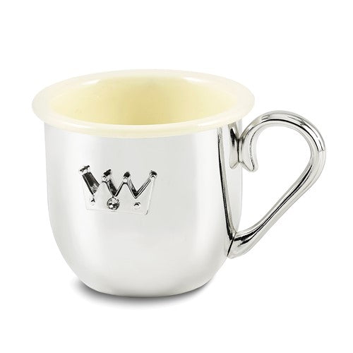 Crown Silver-plated Zinc Alloy Keepsake Sippy Cup