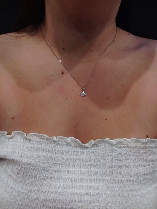 colgante de diamantes
