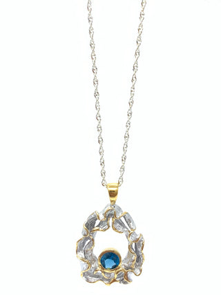Blue Topaz Pendant