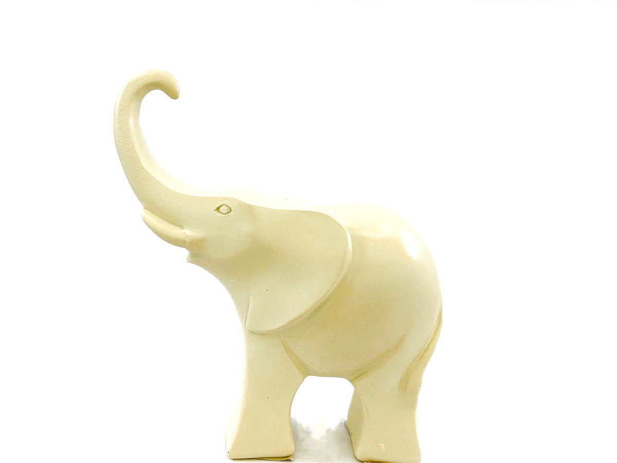 Pareja de elefantes blancos